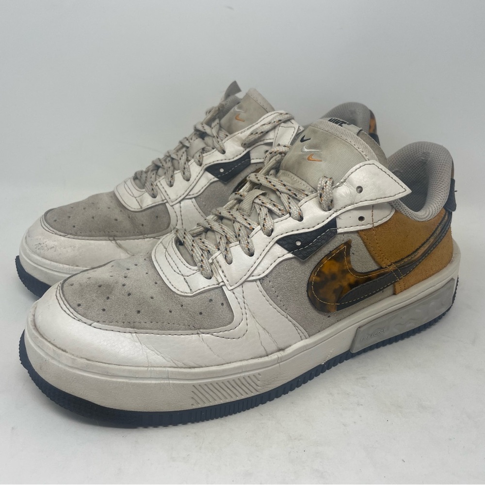 Nike White and Gray Athletic Shoes